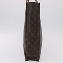 LOUIS VUITTON Monogram Sac Plat Hand Bag M51140 LV Auth bs37205-5