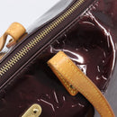 LOUIS VUITTON Monogram Vernis Bellevue GM Bag Amarante M93589 LV Auth bs37206-10
