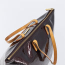 LOUIS VUITTON Monogram Vernis Bellevue GM Bag Amarante M93589 LV Auth bs37206-6