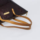 LOUIS VUITTON Monogram Vernis Bellevue GM Bag Amarante M93589 LV Auth bs37206-7