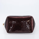 LOUIS VUITTON Monogram Vernis Bellevue GM Bag Amarante M93589 LV Auth bs37206-5