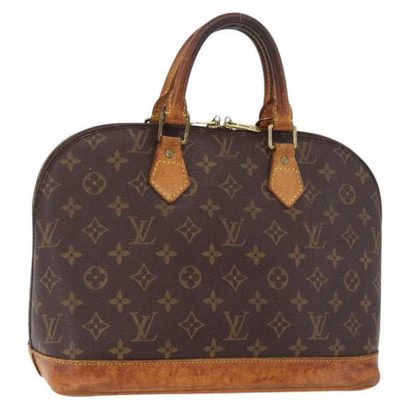 LOUIS VUITTON Monogram Alma Hand Bag M51130 LV Auth bs37207