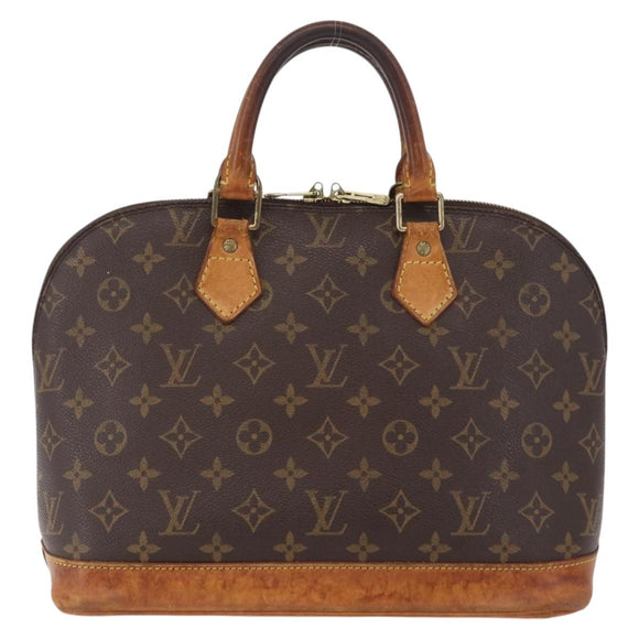 LOUIS VUITTON Monogram Alma Hand Bag M51130 LV Auth bs37207