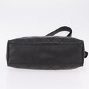 CHANEL Matelasse Chain Shoulder Bag Patent leather Black Gold CC Auth bs37212-15