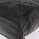 CHANEL Matelasse Chain Shoulder Bag Patent leather Black Gold CC Auth bs37212-17