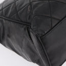 CHANEL Matelasse Chain Shoulder Bag Patent leather Black Gold CC Auth bs37212-18