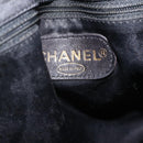 CHANEL Matelasse Chain Shoulder Bag Patent leather Black Gold CC Auth bs37212-22