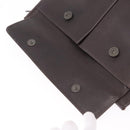 Gianni Versace Clutch Bag Leather Brown Auth bs37217-11