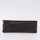 Gianni Versace Clutch Bag Leather Brown Auth bs37217-6