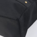 Gianni Versace Tote Bag Nylon Navy Gold Auth bs37218-9