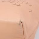 BOTTEGA VENETA INTRECCIATO Hand Bag Leather Pink 131673 Auth bs37220-9