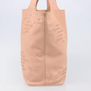 BOTTEGA VENETA INTRECCIATO Hand Bag Leather Pink 131673 Auth bs37220-4