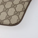 GUCCI GG Supreme Web Sherry Line Bag PVC Beige Gold 904 02 047 Auth bs37222-10