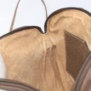 GUCCI GG Supreme Web Sherry Line Bag PVC Beige Gold 904 02 047 Auth bs37222-20