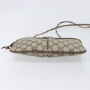 GUCCI GG Supreme Web Sherry Line Bag PVC Beige Gold 904 02 047 Auth bs37222-9