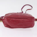 GUCCI Shoulder Bag Patent leather Pink Gold 308364 Auth bs37224-5