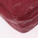 GUCCI Shoulder Bag Patent leather Pink Gold 308364 Auth bs37224-17