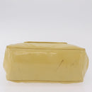 LOUIS VUITTON Cruise line Sac Bicolor Hand Bag Enamel Yellow M92547 Auth bs37225-8