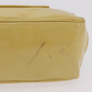 LOUIS VUITTON Cruise line Sac Bicolor Hand Bag Enamel Yellow M92547 Auth bs37225-19