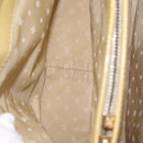 LOUIS VUITTON Cruise line Sac Bicolor Hand Bag Enamel Yellow M92547 Auth bs37225-11