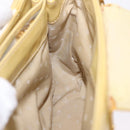LOUIS VUITTON Cruise line Sac Bicolor Hand Bag Enamel Yellow M92547 Auth bs37225-32