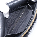 CELINE Long Wallet Leather Gold Black Auth bs37228-20