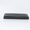 CELINE Long Wallet Leather Gold Black Auth bs37228-6