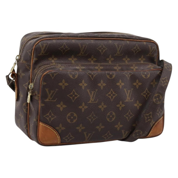 LOUIS VUITTON Monogram Nile Shoulder Bag M45244 LV Auth bs37231