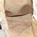CHANEL Hand Bag Canvas 2way Pink Silver CC Auth bs37241-11