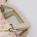 CHANEL Hand Bag Canvas 2way Pink Silver CC Auth bs37241-14