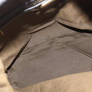 FENDI Zucca Canvas Backpack Black Gold Tone Auth bs37242-11