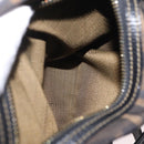 FENDI Zucca Canvas Backpack Black Gold Tone Auth bs37242-29
