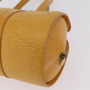 LOUIS VUITTON Epi Soufflot Hand Bag Yellow M52229 LV Auth bs37246-15