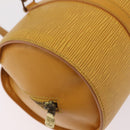LOUIS VUITTON Epi Soufflot Hand Bag Yellow M52229 LV Auth bs37246-16