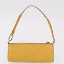 LOUIS VUITTON Epi Soufflot Hand Bag Yellow M52229 LV Auth bs37246-27
