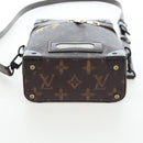 LOUIS VUITTON Monogram Vertical Box Trunk Shoulder Bag M59664 LV Auth bs37247-6