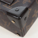 LOUIS VUITTON Monogram Vertical Box Trunk Shoulder Bag M59664 LV Auth bs37247-18