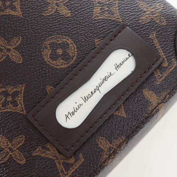 LOUIS VUITTON Monogram Vertical Box Trunk Shoulder Bag M59664 LV Auth bs37247
