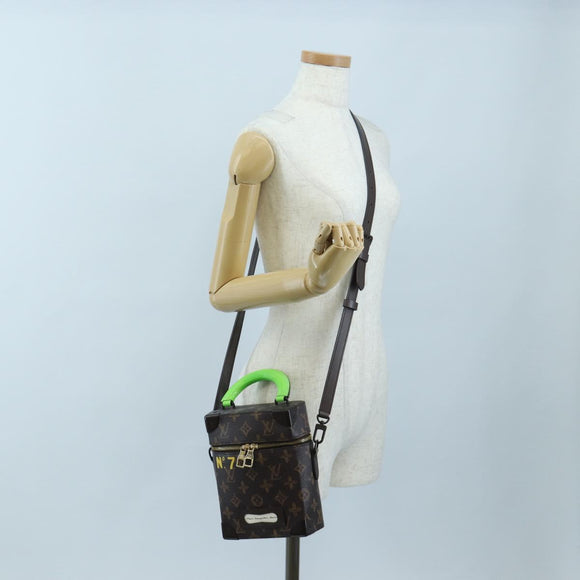 LOUIS VUITTON Monogram Vertical Box Trunk Shoulder Bag M59664 LV Auth bs37247