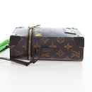 LOUIS VUITTON Monogram Vertical Box Trunk Shoulder Bag M59664 LV Auth bs37247-3