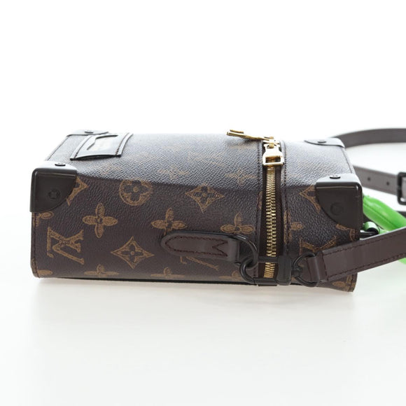 LOUIS VUITTON Monogram Vertical Box Trunk Shoulder Bag M59664 LV Auth bs37247
