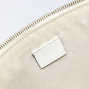 GUCCI Clutch Bag Canvas Navy Gold Tone 286209 Auth bs37249-10