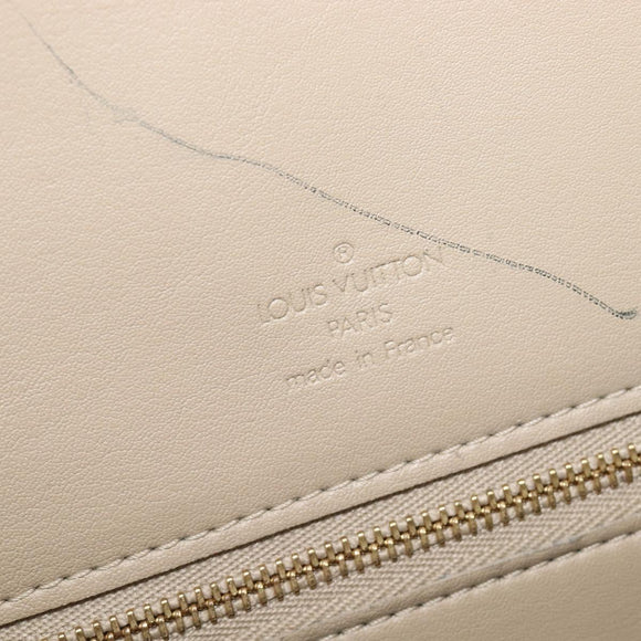 LOUIS VUITTON Monogram Vernis Mercer Boston Bag Beige M91000 LV Auth bs37250