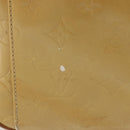 LOUIS VUITTON Monogram Vernis Mercer Boston Bag Beige M91000 LV Auth bs37250-14