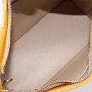 LOUIS VUITTON Monogram Vernis Houston Hand Bag Beige M91004 LV Auth bs37263-11