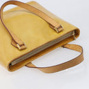 LOUIS VUITTON Monogram Vernis Houston Hand Bag Beige M91004 LV Auth bs37263-6