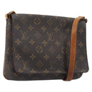 LOUIS VUITTON Monogram Musette Tango Long Shoulder Bag M51388 LV Auth bs37265-1