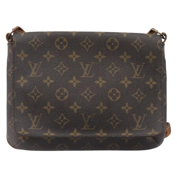 LOUIS VUITTON Monogram Musette Tango Long Shoulder Bag M51388 LV Auth bs37265