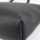 SAINT LAURENT Tote Bag Leather Black Gold 394195 Auth bs37268-14
