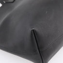 SAINT LAURENT Tote Bag Leather Black Gold 394195 Auth bs37268-15